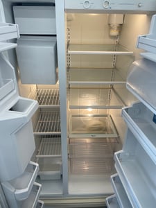 Whirlpool almond color side by side refrigerator - $499.00 - WP-RF-0000020