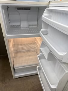 Almond color top mount refrigerator - $279.00 - HP-RF-0000059