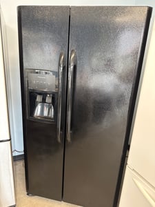 Frigidaire black side by side refrigerator - $679.00 - FG-RF-0000047