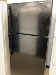 Open box as is black top mount refrigerator - $599.00 - GE-RF-0000244