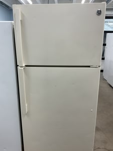 Top mount bisque refrigerator - $379.00 - GE-RF-0000155