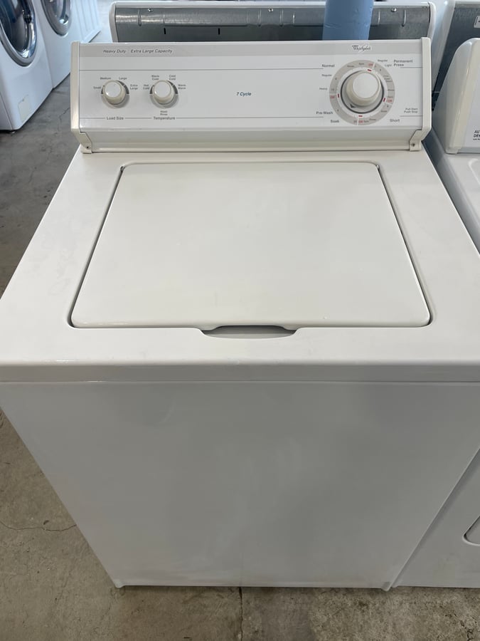 Whirlpool top load washer - Image
