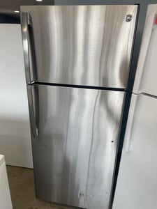 GE stainless steel top mount refrigerator - $399.00 - GE-RF-0000110