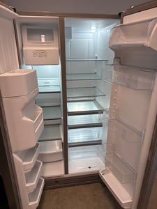 Stainless steel side by side refrigerator - $1,179.00 - WP-RF-0000152