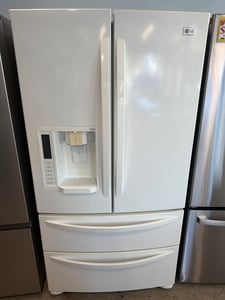 White french door 4 door refrigerator - $799.00 - LG-RF-0000036