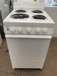 20” white coil top range - $439.00 - RP-RG-0000003