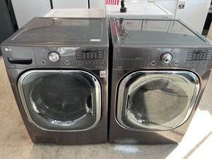 LG washer and dryer set silver color - $999.00 - LG-WD-0000039