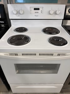 white coil top range - $399.00 - WP-RG-0000184