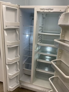 Side by side white 33” refrigerator - $599.00 - WP-RF-0000147