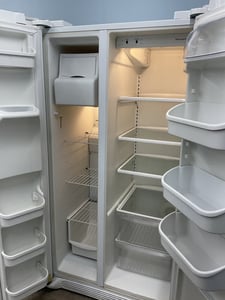 Side by side white refrigerator - $679.00 - FG-RF-0000068
