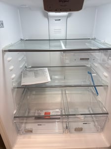 Whirlpool white top mount refrigerator - $999.00 - WP-RF-0000187