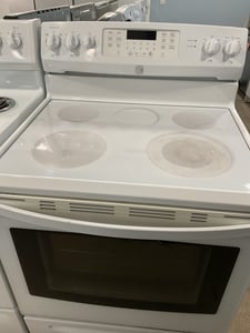 White glass top stove - $579.00 - KM-RG-0000038