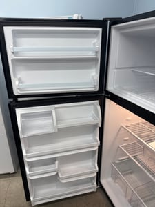 Whirlpool black top mount refrigerator - $439.00 - WP-RF-0000180