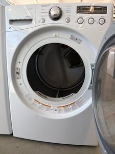 Front load white washer and dryer set - $899.00 - LG-WD-0000136