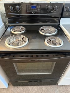 Black coil top range - $389.00 - WP-RG-0000185