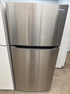 Stainless steel top mount refrigerator - $469.00 - WP-RF-0000149