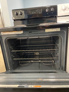 Whirlpool black  coil top range - $379.00 - WP-RG-0000039