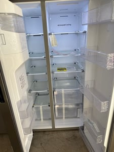 Samsung side by side stainless steel refrigerator - $899.00 - SS-RF-0000012