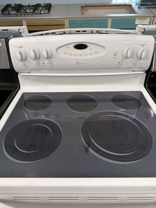 White glass top range - $439.00 - MT-RG-0000015