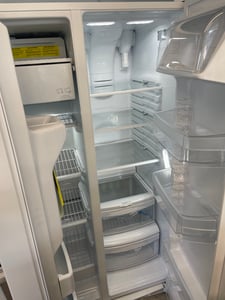 New open box GE white side by side refrigerator - $1,069.00 - GE-RF-0000095