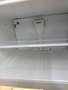 Almond color top mount refrigerator - $399.00 - WP-RF-0000142