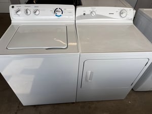 Mismatched GE top load washer and a Hotpoint dryer - $579.00 - GE-WD-0000090
