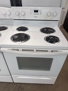 Whirlpool white coil top range - $389.00 - WP-RG-0000167