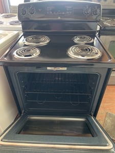 GE coil top black range - $429.00 - GE-RG-0000061