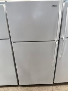 Whirlpool white top mount refrigerator - $399.00 - WP-RF-0000076