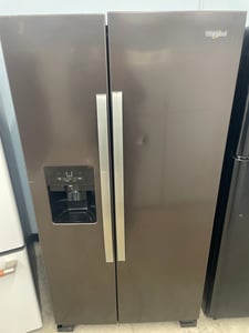 Whirlpool black stainless side by side refrigerator - $699.00 - WP-RF-0000066