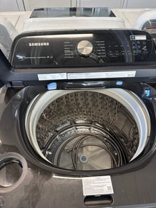 Black top load  washer and dryer set - $999.00 - SS-WD-0000048