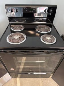 Whirlpool black coil top range - $599.00 - WP-RG-0000074