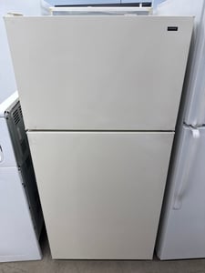 Almond color top mount refrigerator - $199.00 - HP-RF-0000050