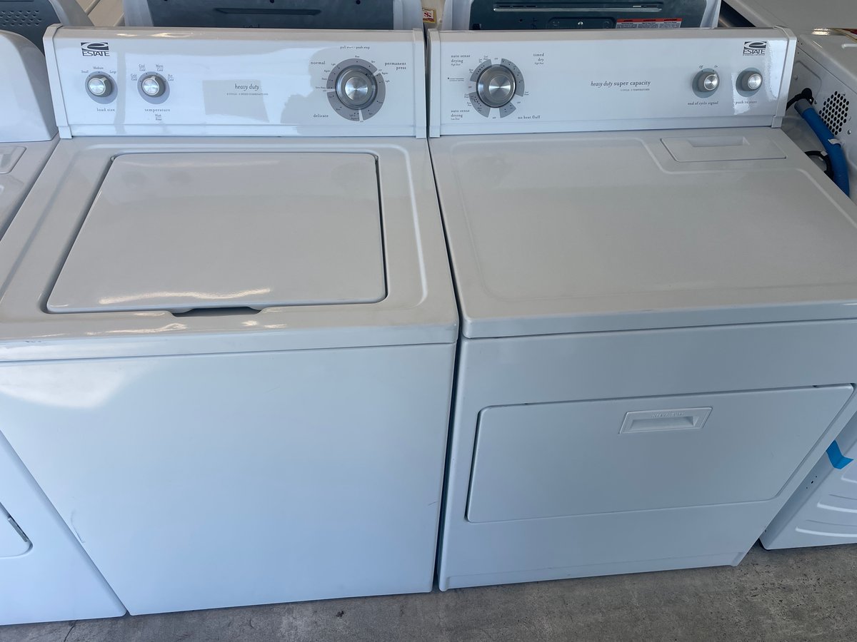 Estate by whirlpool washer and dryer set image 1