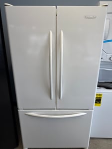 Kitchen Aid white French door refrigerator - $769.00 - KA-RF-0000020