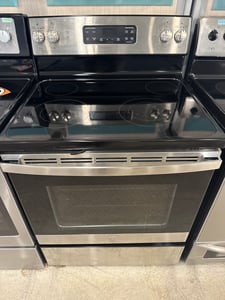 Stainless steel Glass top free standing range - $399.00 - GE-RG-0000193