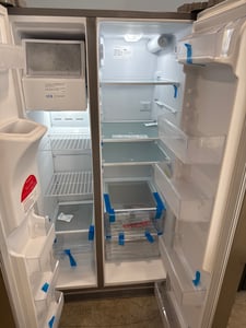 Frigidaire stainless steel side by side refrigerator - $1,199.00 - FG-RF-0000049