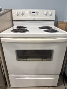 Whirlpool white coil top range - $379.00 - WP-RG-0000160