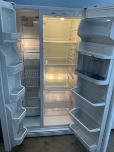 33” white side by side refrigerator - $699.00 - KM-RF-0000067