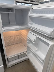 GE white top mount refrigerator - $299.00 - GE-RF-0000117