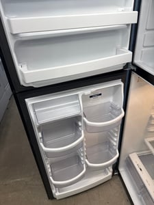 GE black (glossy) top mount refrigerator - $449.00 - GE-RF-0000250