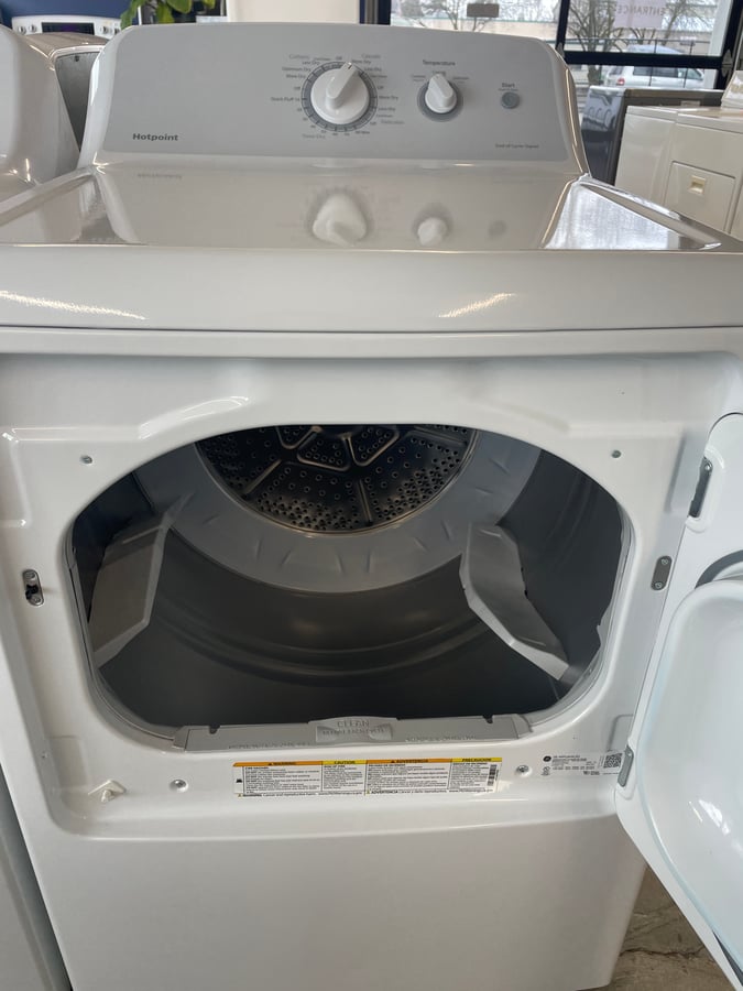 GE top load washer and hotpoint dryer image 3