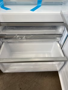 New OPEN BOX stainless steel bottom freezer refrigerator - $1,399.00 - GE-RF-0000193