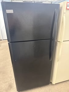 Frigidaire black top mount refrigerator - $349.00 - FG-RF-0000115