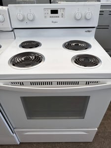 White coil top range - $399.00 - WP-RG-0000182