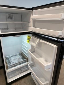 New open box black top mount refrigerator - $649.00 - GE-RF-0000275