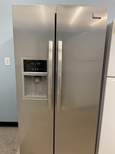 33” side by side stainless steel refrigerator - $899.00 - FG-RF-0000075