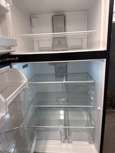 Whirlpool black top mount refrigerator - $469.00 - WP-RF-0000177