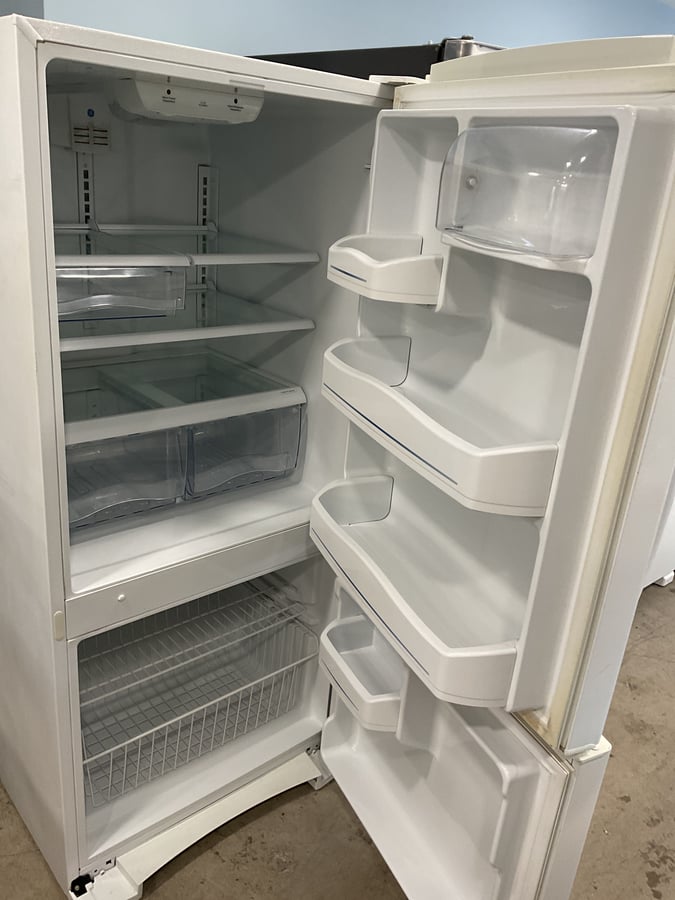 GE bottom freezer refrigerator image 2
