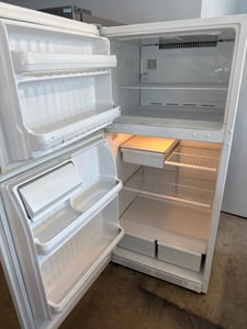 GE white top mount refrigerator - $399.00 - GE-RF-0000265